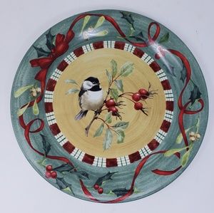 Lenox Winter Greetings Everyday Chickadee Plate